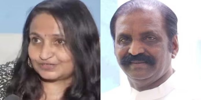 വൈരമുത്തുവിനെതിരായ മീടു ആരോപണങ്ങള് കടുപ്പിച്ച് ഗായിക ഭുവന ശേഷന് വൈരമുത്തുവിനെതിരായ മീടു ആരോപണങ്ങള് കടുപ്പിച്ച് ഗായിക ഭുവന ശേഷന്