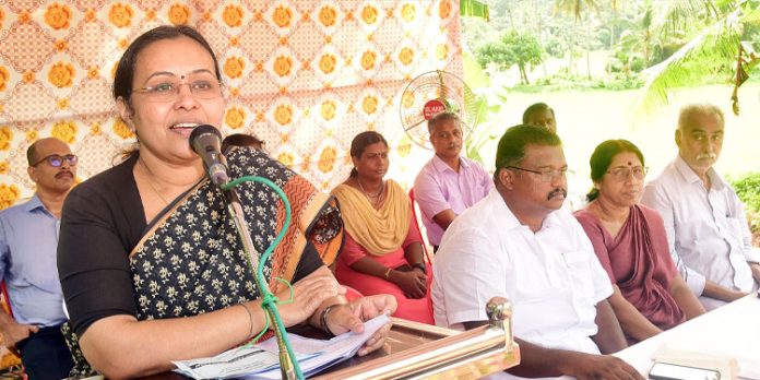 പൊതുവിതരണ ശൃംഖലയെ കൂടുതല് ശക്തിപ്പെടുത്തുകയും ജനസൗഹൃദമാക്കുകയും ലക്ഷ്യം : മന്ത്രി വീണാ ജോര്ജ് പൊതുവിതരണ ശൃംഖലയെ കൂടുതല് ശക്തിപ്പെടുത്തുകയും ജനസൗഹൃദമാക്കുകയും ലക്ഷ്യം : മന്ത്രി വീണാ ജോര്ജ്