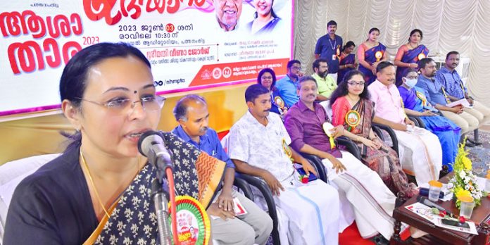 ആശ പ്രവര്ത്തകര് നടത്തുന്ന സേവനങ്ങള് ത്യാഗനിര്ഭരവും ശ്ലാഘനീയവും : മന്ത്രി വീണാ ജോര്ജ് ആശ പ്രവര്ത്തകര് നടത്തുന്ന സേവനങ്ങള് ത്യാഗനിര്ഭരവും ശ്ലാഘനീയവും : മന്ത്രി വീണാ ജോര്ജ്