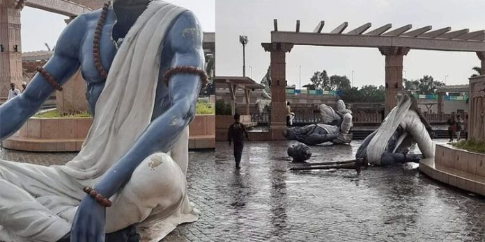 850 കോടി രൂപ പദ്ധതിയിൽ നിർമിച്ച ആറ് കൂറ്റൻ പ്രതിമകൾ തകർന്നു ; അന്വേഷണം പ്രഖ്യാപിച്ച് ലോകായുക്ത 850 കോടി രൂപ പദ്ധതിയിൽ നിർമിച്ച ആറ് കൂറ്റൻ പ്രതിമകൾ തകർന്നു ; അന്വേഷണം പ്രഖ്യാപിച്ച് ലോകായുക്ത