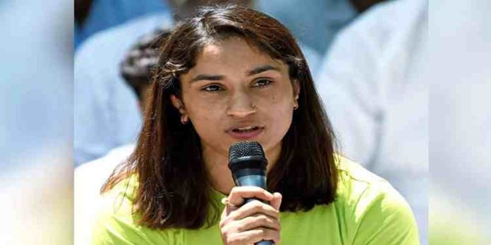 ഉത്തേജക മരുന്ന് വിരുദ്ധ ചട്ടങ്ങൾ ലംഘിച്ചു ; ഗുസ്തി താരം വിനേഷ് ഫോഗട്ടിന് നാഡയുടെ നോട്ടീസ് ഉത്തേജക മരുന്ന് വിരുദ്ധ ചട്ടങ്ങൾ ലംഘിച്ചു ; ഗുസ്തി താരം വിനേഷ് ഫോഗട്ടിന് നാഡയുടെ നോട്ടീസ്