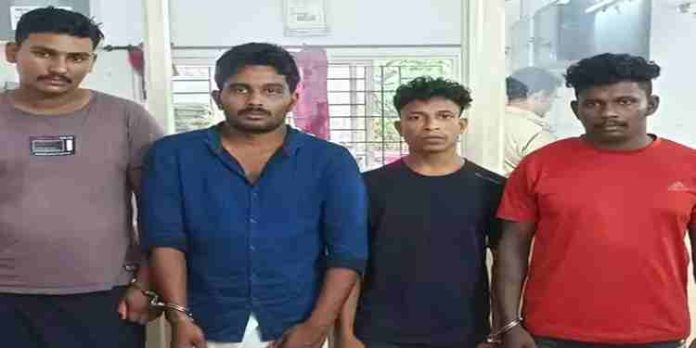 ജ്വല്ലറി കവർച്ചാശ്രമം ; ചാരിറ്റി പ്രവർത്തകനും കൂട്ടാളികളും പിടിയിൽ ജ്വല്ലറി കവർച്ചാശ്രമം ; ചാരിറ്റി പ്രവർത്തകനും കൂട്ടാളികളും പിടിയിൽ