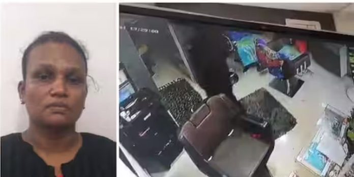 ബ്യൂട്ടി പാർലർ ജീവനക്കാരിയുടെ മുഖത്ത് മുളക് പൊടി വിതറി മാലപ്പൊട്ടിക്കാൻ ശ്രമം ; യുവതി പിടിയിൽ ബ്യൂട്ടി പാർലർ ജീവനക്കാരിയുടെ മുഖത്ത് മുളക് പൊടി വിതറി മാലപ്പൊട്ടിക്കാൻ ശ്രമം ; യുവതി പിടിയിൽ