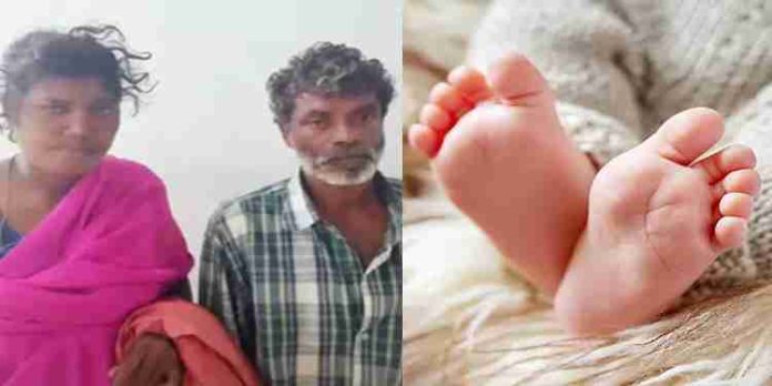 നാലുമാസം മാത്രം പ്രായമുള്ള കുഞ്ഞിനെ തട്ടിയെടുത്തത് ഭിക്ഷാടനത്തിനായി നാലുമാസം മാത്രം പ്രായമുള്ള കുഞ്ഞിനെ തട്ടിയെടുത്തത് ഭിക്ഷാടനത്തിനായി