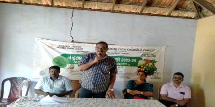 പച്ചക്കറി തൈകളും വിത്തുകളും വിതരണം ചെയ്തു പച്ചക്കറി തൈകളും വിത്തുകളും വിതരണം ചെയ്തു