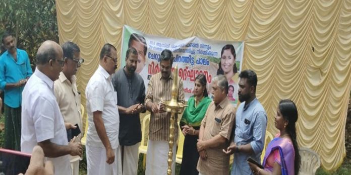 മലയാലപ്പുഴ ചേറുവാള ചിറത്തിട്ട പാലം നിര്മ്മാണ ഉദ്ഘാടനം മലയാലപ്പുഴ ചേറുവാള ചിറത്തിട്ട പാലം നിര്മ്മാണ ഉദ്ഘാടനം