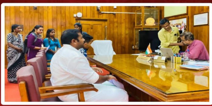 അവസാന വര്ഷ ബിരുദാനന്തര ബിരുദ വിദ്യാര്ത്ഥികളുടെ ബി.എഡ് അഡ്മിഷനുമായി ബന്ധപ്പെട്ട ആശങ്ക പരിഹരിക്കണം : ബ്രൈറ്റ് വട്ടനിരപ്പേല് അവസാന വര്ഷ ബിരുദാനന്തര ബിരുദ വിദ്യാര്ത്ഥികളുടെ ബി.എഡ് അഡ്മിഷനുമായി ബന്ധപ്പെട്ട ആശങ്ക പരിഹരിക്കണം : ബ്രൈറ്റ് വട്ടനിരപ്പേല്