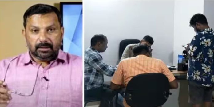 മറുനാടന് മലയാളി ഓഫീസിലും, ജീവനക്കാരുടെ വീടുകളിലും പോലീസ് റെയ്ഡ് ; കമ്പ്യൂട്ടര്, ലാപ്ടോപ്, മൊബൈല് എന്നിവ പിടിച്ചെടുത്തു മറുനാടന് മലയാളി ഓഫീസിലും, ജീവനക്കാരുടെ വീടുകളിലും പോലീസ് റെയ്ഡ് ; കമ്പ്യൂട്ടര്, ലാപ്ടോപ്, മൊബൈല് എന്നിവ പിടിച്ചെടുത്തു