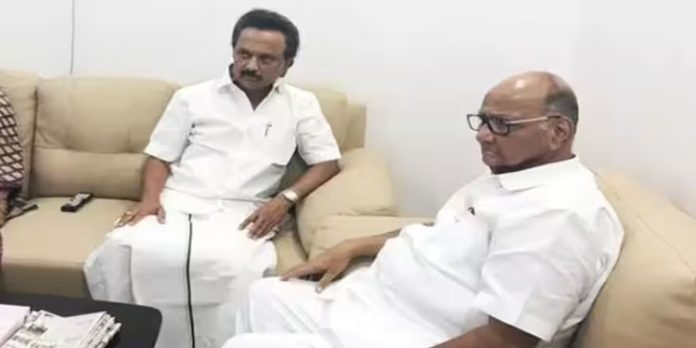 മഹാരാഷ്ട്ര രാഷ്ട്രീയ അട്ടിമറി ; ശരദ് പവാറിന് പിന്തുണ അറിയിച്ച് എം കെ സ്റ്റാലിൻ മഹാരാഷ്ട്ര രാഷ്ട്രീയ അട്ടിമറി ; ശരദ് പവാറിന് പിന്തുണ അറിയിച്ച് എം കെ സ്റ്റാലിൻ