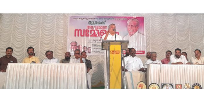 പാവപ്പെട്ടവർക്ക് വേണ്ടിയുള്ള സമരങ്ങൾക്ക് നേതൃത്വം കൊടുത്തയാളാണ് വൈ തോമസ് ; മുല്ലക്കര രത്നാകരൻ പാവപ്പെട്ടവർക്ക് വേണ്ടിയുള്ള സമരങ്ങൾക്ക് നേതൃത്വം കൊടുത്തയാളാണ് വൈ തോമസ് ; മുല്ലക്കര രത്നാകരൻ