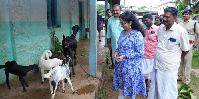 ദുരിതാശ്വാസ ക്യാമ്പുകള് ജില്ലാ കളക്ടര് സന്ദര്ശിച്ചു ദുരിതാശ്വാസ ക്യാമ്പുകള് ജില്ലാ കളക്ടര് സന്ദര്ശിച്ചു