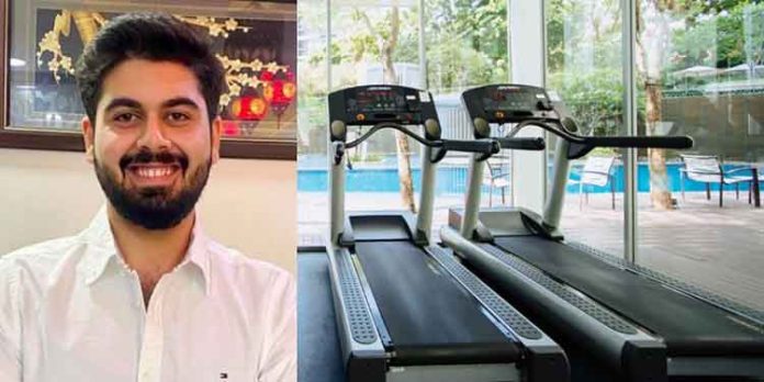 ട്രെഡ്മില്ലിൽ വ്യായാമം ചെയ്യുന്നതിനിടെ 24കാരൻ വൈദ്യുതാഘാതമേറ്റ് മരിച്ചു ട്രെഡ്മില്ലിൽ വ്യായാമം ചെയ്യുന്നതിനിടെ 24കാരൻ വൈദ്യുതാഘാതമേറ്റ് മരിച്ചു