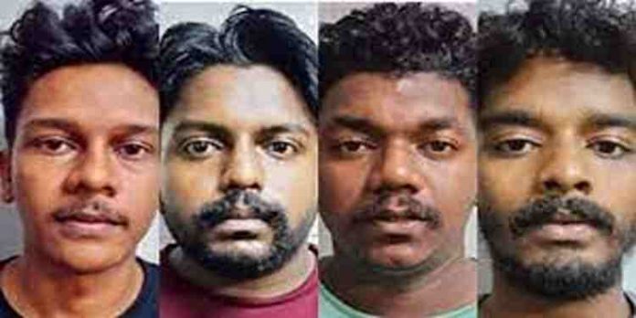 യാത്രക്കാരനെ കാറിടിപ്പിച്ചു വീഴ്ത്തി 8 ലക്ഷം രൂപ കവർന്നു ; 4 പേർ പിടിയിൽ യാത്രക്കാരനെ കാറിടിപ്പിച്ചു വീഴ്ത്തി 8 ലക്ഷം രൂപ കവർന്നു ; 4 പേർ പിടിയിൽ