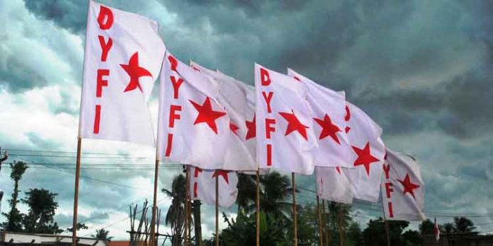 മണിപ്പൂരിലെ കലാപത്തോടെ രാജ്യം ലോകത്തിന് മുന്പില് നാണംകെട്ടു ; ഡിവൈഎഫ്ഐ മണിപ്പൂരിലെ കലാപത്തോടെ രാജ്യം ലോകത്തിന് മുന്പില് നാണംകെട്ടു ; ഡിവൈഎഫ്ഐ