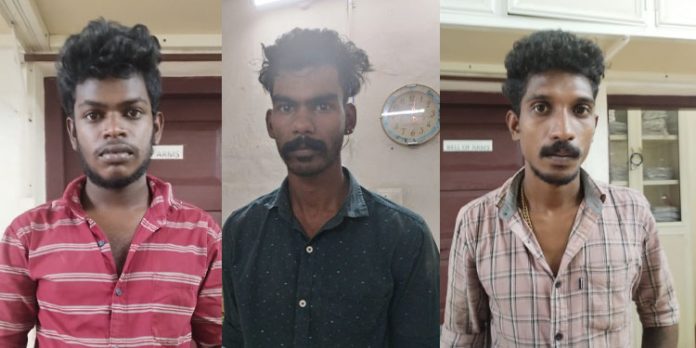 നിരവധി ക്രിമിനൽ കേസുകളിൽ പ്രതിയുൾപ്പെടെ 3 പേരെ കൊടുമൺ പോലീസ് പിടികൂടി നിരവധി ക്രിമിനൽ കേസുകളിൽ പ്രതിയുൾപ്പെടെ 3 പേരെ കൊടുമൺ പോലീസ് പിടികൂടി
