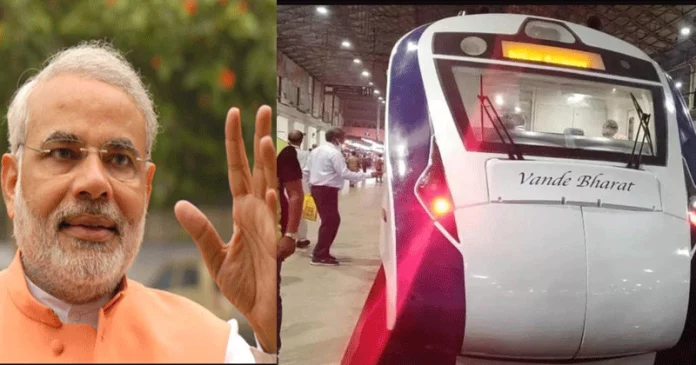 സെമി ഹൈസ്പീഡ് ട്രെയിന് വന്ദേഭാരതിന് പിന്നാലെ സെമി വന്ദേഭാരത് ട്രെയിനും അവതരിപ്പിച്ച് റെയില്വേ സെമി ഹൈസ്പീഡ് ട്രെയിന് വന്ദേഭാരതിന് പിന്നാലെ സെമി വന്ദേഭാരത് ട്രെയിനും അവതരിപ്പിച്ച് റെയില്വേ