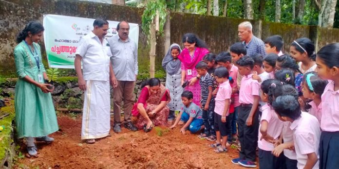 പച്ചത്തുരുത്തിന് തുടക്കം പച്ചത്തുരുത്തിന് തുടക്കം