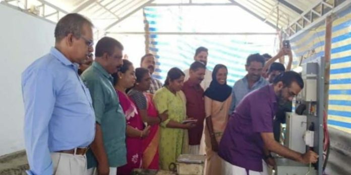 വെർട്ടിക്കൽ ആക്സിയൽ ഫ്ലോ പമ്പ് സ്ഥാപിച്ചു വെർട്ടിക്കൽ ആക്സിയൽ ഫ്ലോ പമ്പ് സ്ഥാപിച്ചു