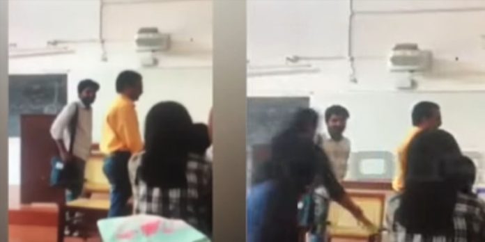 കാഴ്ച പരിമിതിയുള്ള അധ്യാപകനെ അപമാനിച്ച സംഭവം : കെഎസ്യു നേതാവുള്പ്പെടെ 5 വിദ്യാര്ത്ഥികള്ക്ക് സസ്പെന്ഷന് കാഴ്ച പരിമിതിയുള്ള അധ്യാപകനെ അപമാനിച്ച സംഭവം : കെഎസ്യു നേതാവുള്പ്പെടെ 5 വിദ്യാര്ത്ഥികള്ക്ക് സസ്പെന്ഷന്