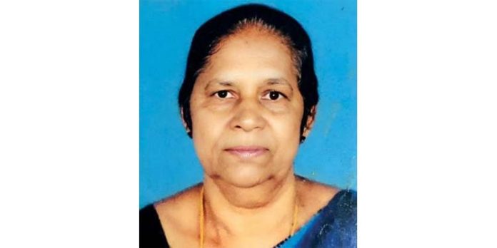 റാന്നി പ്ലാത്താനത്ത് പുളിമൂട്ടിൽ മറിയാമ്മ വർഗ്ഗീസ് (കുഞ്ഞുമോൾ) നിര്യാതയായി റാന്നി പ്ലാത്താനത്ത് പുളിമൂട്ടിൽ മറിയാമ്മ വർഗ്ഗീസ് (കുഞ്ഞുമോൾ) നിര്യാതയായി