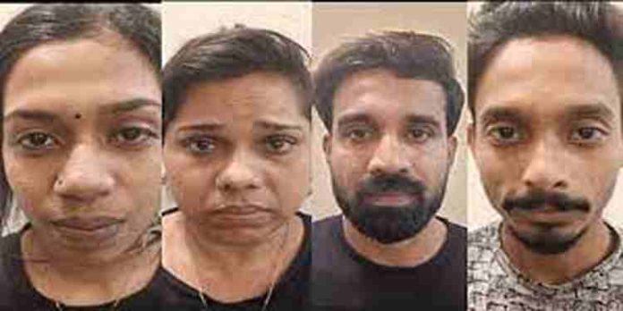 കുന്നംകുളത്ത് രണ്ട് സ്ത്രീകളടക്കം 4 പേർ എംഡിഎംഎയുമായി പിടിയിൽ കുന്നംകുളത്ത് രണ്ട് സ്ത്രീകളടക്കം 4 പേർ എംഡിഎംഎയുമായി പിടിയിൽ