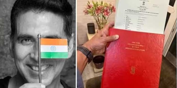 അക്ഷയ് കുമാറിന് ഇന്ത്യന് പൗരത്വം ലഭിച്ചു ; സന്തോഷം പങ്കുവെച്ച് താരം അക്ഷയ് കുമാറിന് ഇന്ത്യന് പൗരത്വം ലഭിച്ചു ; സന്തോഷം പങ്കുവെച്ച് താരം