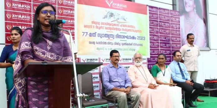 സ്വാതന്ത്ര ദിനാഘോഷം നടത്തി സ്വാതന്ത്ര ദിനാഘോഷം നടത്തി