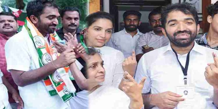 പുതുപ്പള്ളിയിൽ ചാണ്ടി ഉമ്മന്റെ ലീഡ് 40,000 കടന്നു പുതുപ്പള്ളിയിൽ ചാണ്ടി ഉമ്മന്റെ ലീഡ് 40,000 കടന്നു