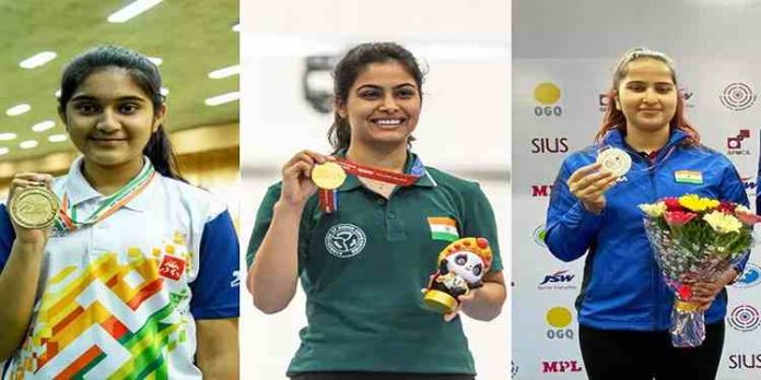 ഏഷ്യൻ ഗെയിംസിൽ ഷൂട്ടിങ്ങിൽ ഇന്ത്യക്ക് വീണ്ടും സ്വർണ മെഡൽ ഏഷ്യൻ ഗെയിംസിൽ ഷൂട്ടിങ്ങിൽ ഇന്ത്യക്ക് വീണ്ടും സ്വർണ മെഡൽ