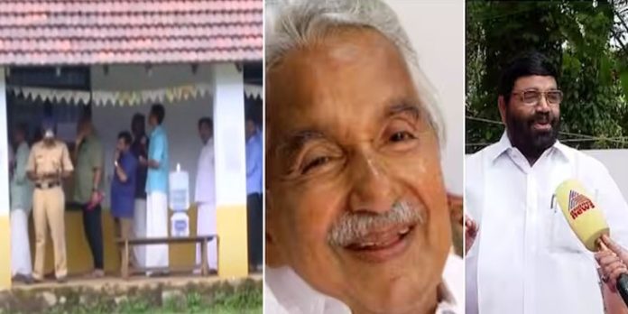 വോട്ടെടുപ്പ് ദിനത്തിൽ ഉമ്മൻചാണ്ടിയുടെ ചികിത്സ ചർച്ചയാക്കി സിപിഎം വോട്ടെടുപ്പ് ദിനത്തിൽ ഉമ്മൻചാണ്ടിയുടെ ചികിത്സ ചർച്ചയാക്കി സിപിഎം