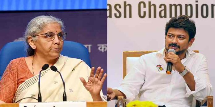 മറ്റ് മതങ്ങളെക്കുറിച്ച് സംസാരിക്കാൻ ധൈര്യമുണ്ടോ? ; ഉദയനിധി സ്റ്റാലിനെ വെല്ലുവിളിച്ച് നിർമല സീതാരാമൻ മറ്റ് മതങ്ങളെക്കുറിച്ച് സംസാരിക്കാൻ ധൈര്യമുണ്ടോ? ; ഉദയനിധി സ്റ്റാലിനെ വെല്ലുവിളിച്ച് നിർമല സീതാരാമൻ