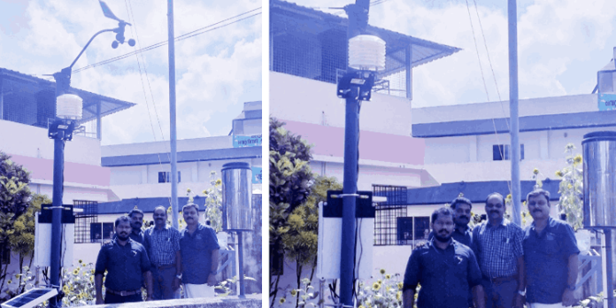 അടൂർ കൃഷിഭവനിൽ കാലാവസ്ഥ നിരീക്ഷണ കേന്ദ്രം സ്ഥാപിച്ചു അടൂർ കൃഷിഭവനിൽ കാലാവസ്ഥ നിരീക്ഷണ കേന്ദ്രം സ്ഥാപിച്ചു