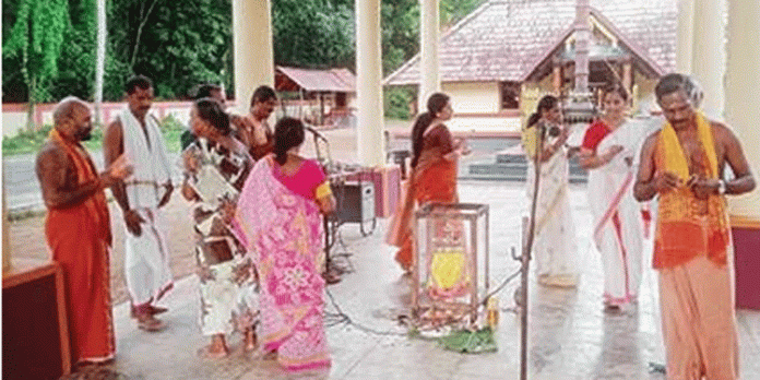 കണ്ണച്ചതേവർ ക്ഷേത്രത്തില് അനുജ്ഞാ കലശം നടത്തി കണ്ണച്ചതേവർ ക്ഷേത്രത്തില് അനുജ്ഞാ കലശം നടത്തി