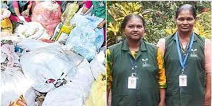 മാലിന്യത്തിൽ നിന്ന് കിട്ടിയ 10 പവന്റെ സ്വർണമാല തിരികെ ഏൽപ്പിച്ചു ; അഭിനന്ദനങ്ങളുമായി മന്ത്രി എം ബി രാജേഷ് മാലിന്യത്തിൽ നിന്ന് കിട്ടിയ 10 പവന്റെ സ്വർണമാല തിരികെ ഏൽപ്പിച്ചു ; അഭിനന്ദനങ്ങളുമായി മന്ത്രി എം ബി രാജേഷ്