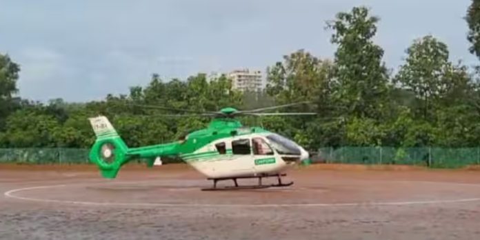 മുഖ്യന് പറക്കാൻ ഹെലികോപ്റ്ററെത്തി ; മാസവാടക 80 ലക്ഷം രൂപ മുഖ്യന് പറക്കാൻ ഹെലികോപ്റ്ററെത്തി ; മാസവാടക 80 ലക്ഷം രൂപ