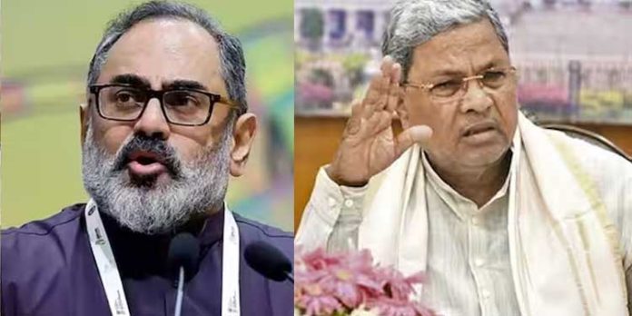കാവേരി നദീജല തര്ക്കം ; സിദ്ദരാമയ്യയുടേത് തരംതാണ രാഷ്ട്രീയം, മറുപടിയുമായി രാജീവ് ചന്ദ്രശേഖര് കാവേരി നദീജല തര്ക്കം ; സിദ്ദരാമയ്യയുടേത് തരംതാണ രാഷ്ട്രീയം, മറുപടിയുമായി രാജീവ് ചന്ദ്രശേഖര്