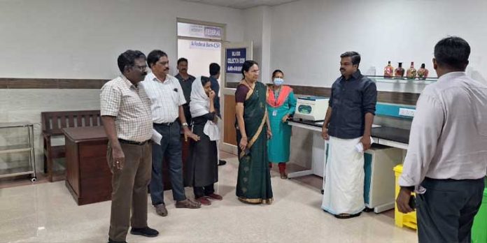കോന്നി മെഡിക്കൽ കോളേജിൽ രക്ത ബാങ്ക് നിർമ്മാണം പൂർത്തിയായി കോന്നി മെഡിക്കൽ കോളേജിൽ രക്ത ബാങ്ക് നിർമ്മാണം പൂർത്തിയായി