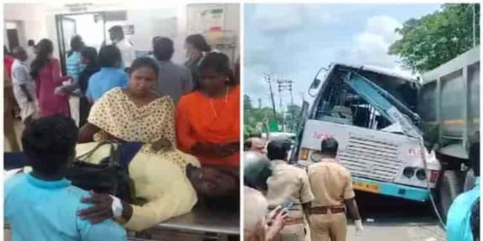 ചേര്ത്തലയില് നിര്ത്തിയിട്ടിരുന്ന ലോറിക്ക് പിന്നിലേക്ക് കെഎസ്ആര്ടിസി ബസ് ഇടിച്ചുകയറി ; നിരവധി പേര്ക്ക് പരിക്ക് ചേര്ത്തലയില് നിര്ത്തിയിട്ടിരുന്ന ലോറിക്ക് പിന്നിലേക്ക് കെഎസ്ആര്ടിസി ബസ് ഇടിച്ചുകയറി ; നിരവധി പേര്ക്ക് പരിക്ക്