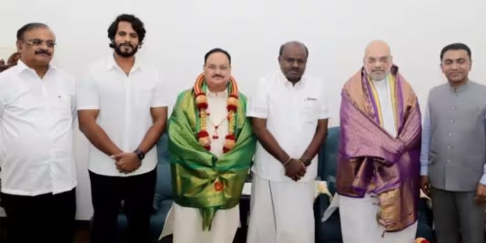ജനതാദൾ (എസ്) എൻഡിഎയിൽ ചേർന്നു ജനതാദൾ (എസ്) എൻഡിഎയിൽ ചേർന്നു
