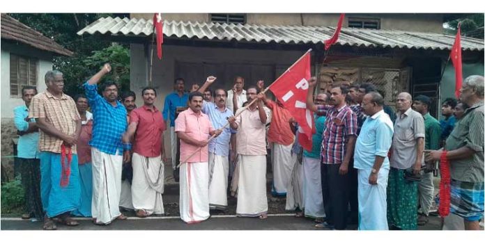 കാൽനട ജാഥ നടത്തി കാൽനട ജാഥ നടത്തി
