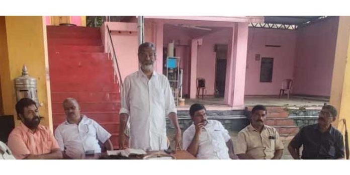 അയ്യപ്പ സേവ സംഘം താലൂക്ക് സമ്മേളനം വടശ്ശേരിക്കരയിൽ അയ്യപ്പ സേവ സംഘം താലൂക്ക് സമ്മേളനം വടശ്ശേരിക്കരയിൽ