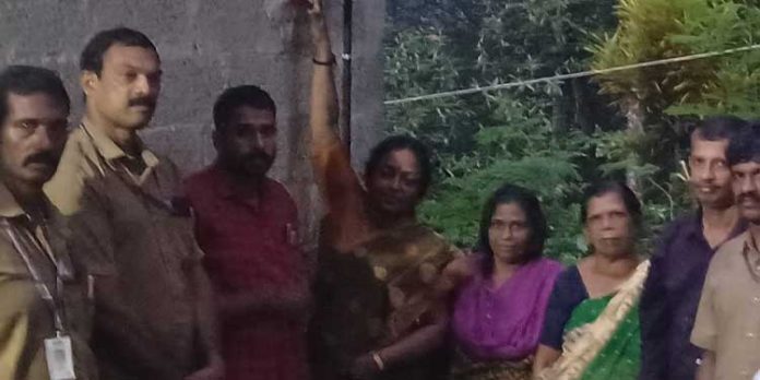 വൈദ്യുതി കണക്ഷൻ ലഭ്യമാക്കി വൈദ്യുതി കണക്ഷൻ ലഭ്യമാക്കി