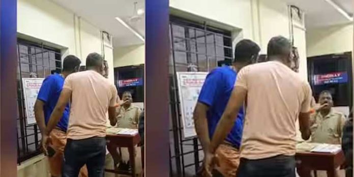 കണ്ണൂർ തളിപ്പറമ്പ് സ്റ്റേഷനിൽ പോലീസുകാർക്ക് നേരെ കയ്യേറ്റ ശ്രമം ; മദ്യപിച്ചെത്തിയ സംഘം ആക്രമിച്ചു കണ്ണൂർ തളിപ്പറമ്പ് സ്റ്റേഷനിൽ പോലീസുകാർക്ക് നേരെ കയ്യേറ്റ ശ്രമം ; മദ്യപിച്ചെത്തിയ സംഘം ആക്രമിച്ചു