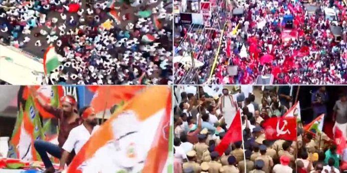 പുതുപ്പള്ളിയിൽ പരസ്യപ്രചാരണം കൊട്ടിക്കലാശിച്ചു ; ഇനി നിശ്ശബ്ദ പ്രചാരണം പുതുപ്പള്ളിയിൽ പരസ്യപ്രചാരണം കൊട്ടിക്കലാശിച്ചു ; ഇനി നിശ്ശബ്ദ പ്രചാരണം