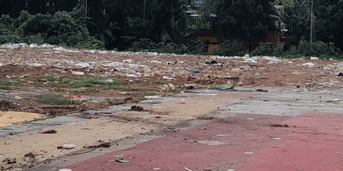 കോന്നി കരിയാട്ടം ഫെസ്റ്റ് സമാപിച്ചു ; ബാക്കിയായ മാലിന്യം നീക്കം ചെയ്യാതെ അധികൃതര് കോന്നി കരിയാട്ടം ഫെസ്റ്റ് സമാപിച്ചു ; ബാക്കിയായ മാലിന്യം നീക്കം ചെയ്യാതെ അധികൃതര്
