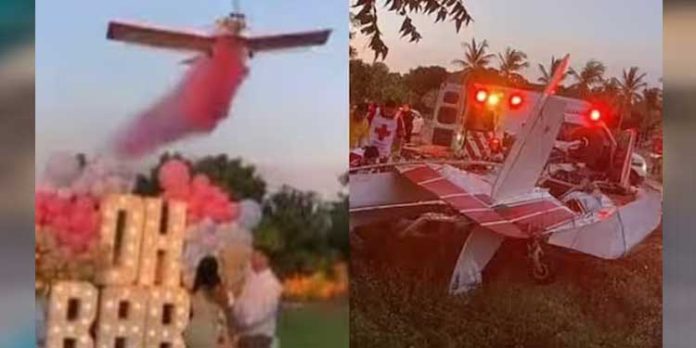 ജെന്ഡര് റിവീല് പാര്ട്ടിക്കിടെ ദുരന്തം ; ആകാശത്ത് പിങ്ക് നിറം വിതറുന്നതിനിടെ തകര്ന്നുവീണ് വിമാനം ജെന്ഡര് റിവീല് പാര്ട്ടിക്കിടെ ദുരന്തം ; ആകാശത്ത് പിങ്ക് നിറം വിതറുന്നതിനിടെ തകര്ന്നുവീണ് വിമാനം