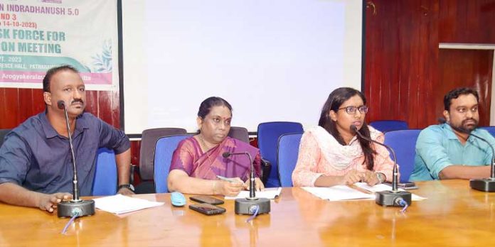മിഷന് ഇന്ദ്രധനുഷ് 5.0 സമ്പൂര്ണ വാക്സിനേഷന് യജ്ഞം മൂന്നാം ഘട്ടം ഒക്ടോബര് ഒന്പത് മുതല് 14 വരെ മിഷന് ഇന്ദ്രധനുഷ് 5.0 സമ്പൂര്ണ വാക്സിനേഷന് യജ്ഞം മൂന്നാം ഘട്ടം ഒക്ടോബര് ഒന്പത് മുതല് 14 വരെ