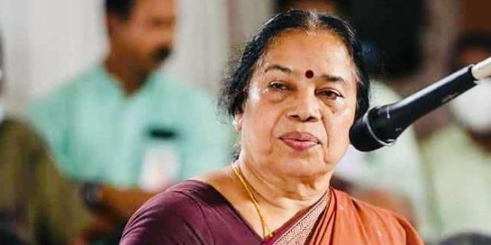 വീണാ ജോർജിനെതിരെയുള്ള അധിക്ഷേപം പിൻവലിച്ച് മാപ്പ് പറയണം ; കെ എം ഷാജിക്കെതിരെ പി.കെ ശ്രീമതി വീണാ ജോർജിനെതിരെയുള്ള അധിക്ഷേപം പിൻവലിച്ച് മാപ്പ് പറയണം ; കെ എം ഷാജിക്കെതിരെ പി.കെ ശ്രീമതി