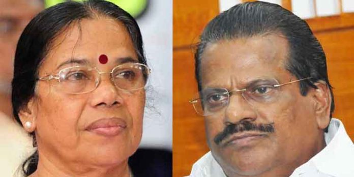 എകെജി സെന്റർ ബോംബാക്രമണത്തെ തുടർന്നുള്ള കലാപാഹ്വാനം ; ഇപി ജയരാജനും പികെ ശ്രീമതിക്കും നോട്ടീസ് എകെജി സെന്റർ ബോംബാക്രമണത്തെ തുടർന്നുള്ള കലാപാഹ്വാനം ; ഇപി ജയരാജനും പികെ ശ്രീമതിക്കും നോട്ടീസ്