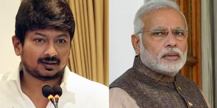 മണിപ്പൂർ സംഘർഷം: പ്രധാനമന്ത്രി നരേന്ദ്ര മോദിക്കെതിരെ ഉദയനിധി സ്റ്റാലിൻ മണിപ്പൂർ സംഘർഷം: പ്രധാനമന്ത്രി നരേന്ദ്ര മോദിക്കെതിരെ ഉദയനിധി സ്റ്റാലിൻ